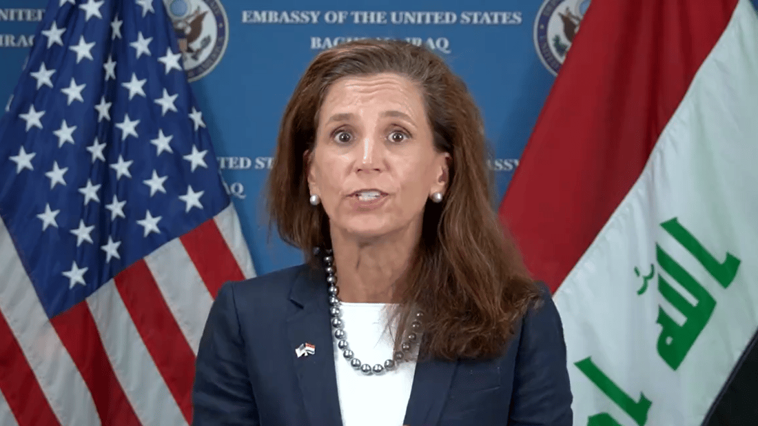 إليزابيث ترودو تطلق أول تعليق لها في منصبها الجديد: العراق مهم لنا