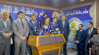 مؤتمر صحفي لمحافظ النجف ورئيس مجلس المحافظة: توافق سيا...
