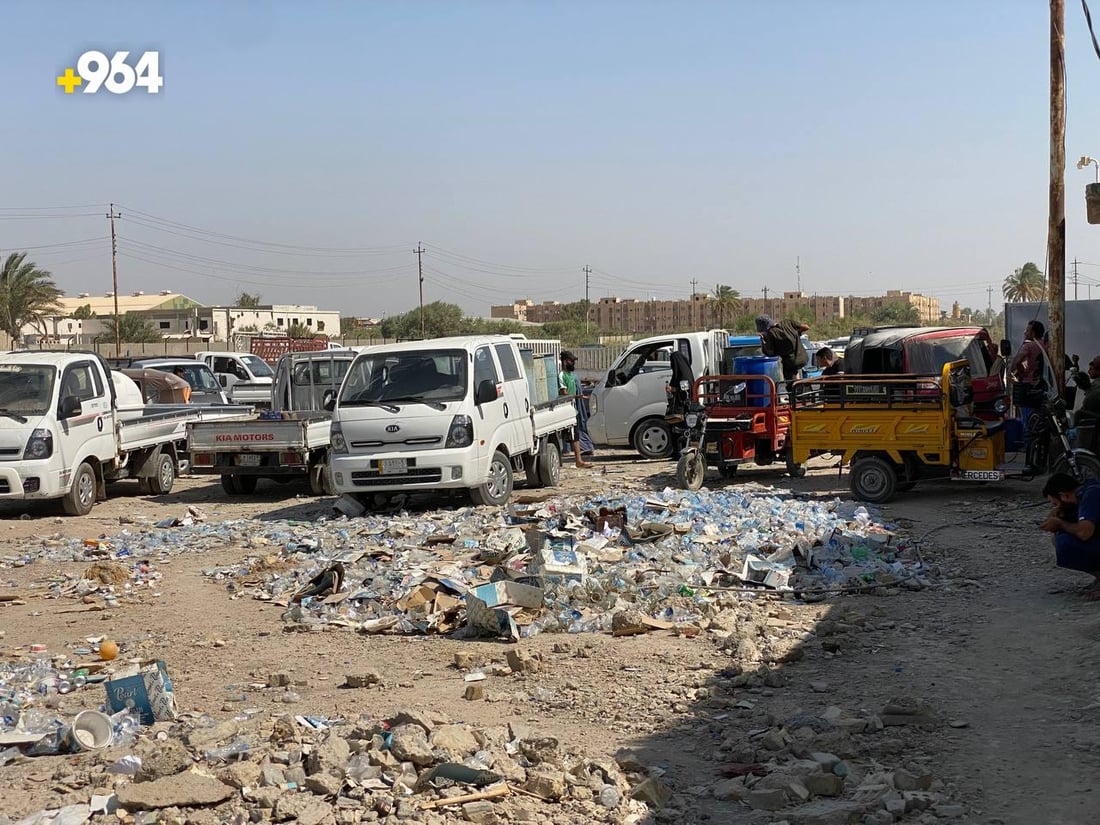 مشاكل الشتاء تبدأ مبكّراً في أبو غريب.. طابور النفط الأبيض يستمر لساعات (فيديو)