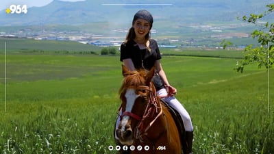 باو باوی سەیرانە بە ئەسپ