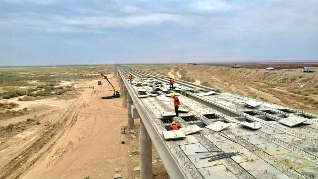 قريباً.. “أطول جسر في العراق” يخترق بحيرة حمرين ويختصر طريق ساعة إلى 10 دقائق
