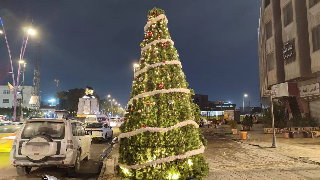 Baghdad’s Mansour district prepares for New Year’s Eve celebrations