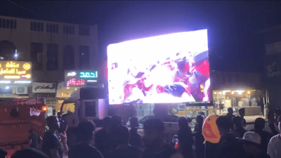 فيديو: الحشد ينشر شاشات عملاقة لإحياء مراسم عاشوراء في بغداد والمحافظات