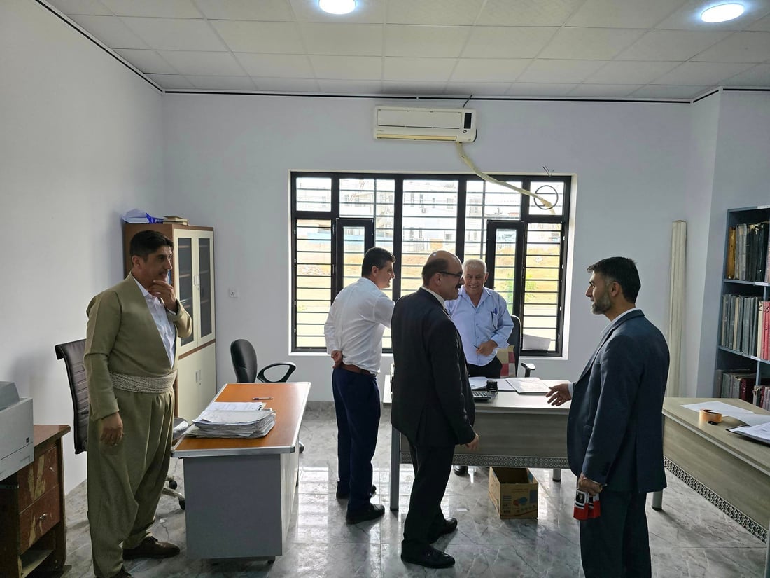 تاپۆی چەمچەماڵ لە باڵەخانە تازەکەیان دەستیان بەدەوام کردەوە