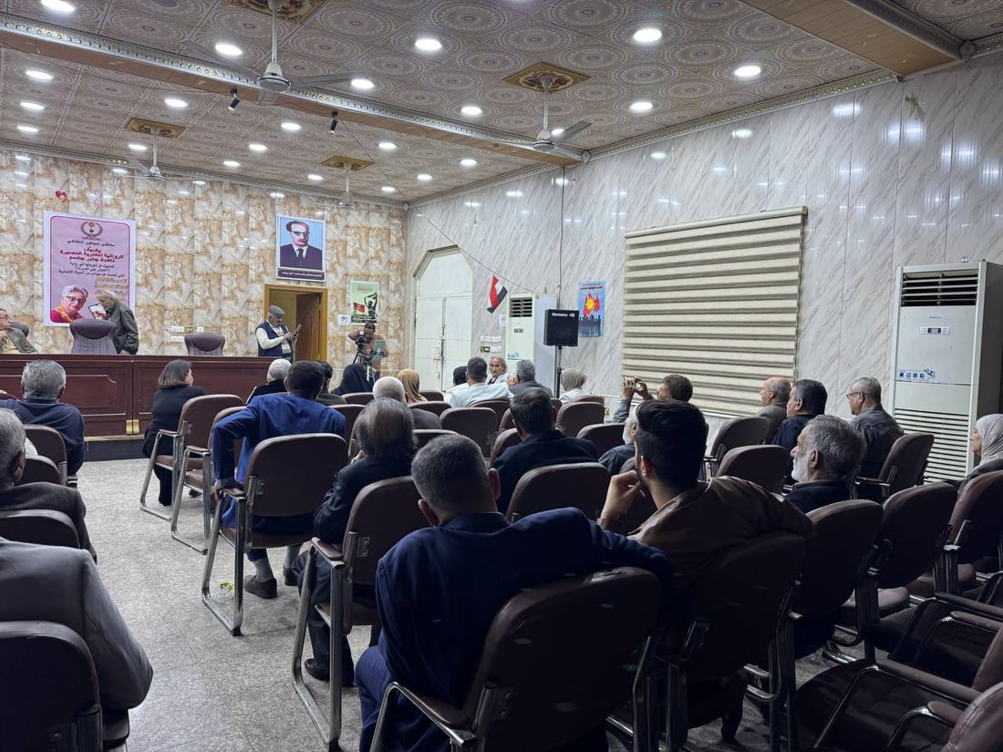 ليلة بصرية شيوعية.. ناهدة جابر جمعت الرفاق في جيكور وحدثتهم عن “العيش على الصراط”