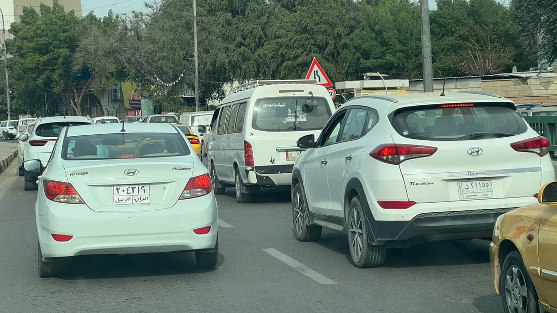 صور: ازدحام شارع حيفا يصل إلى العلاوي.. والمرور تتوقع انفراجة بعد إكمال المشاريع