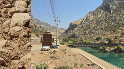 لە نزیک پڕۆژەیەکی گەشتیاری لە شیلادزێ دوو مین هەڵگیرانەوە