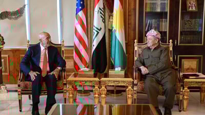 لە ترەمپەوە بۆ بارزانی: پێزانینمان هەیە کە رۆڵتان هەبووە لە هێورکردنەوەی بارودۆخەکە