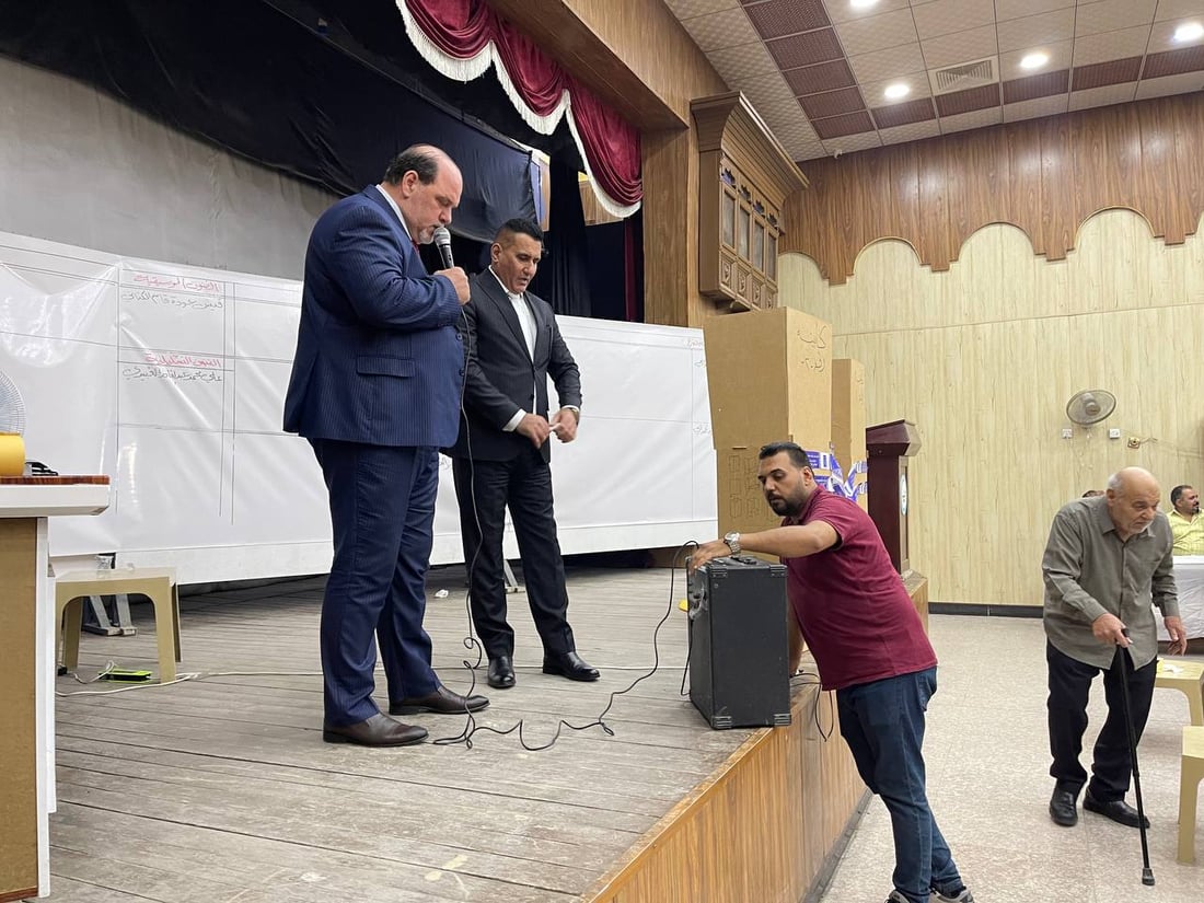 صور: فنانو البصرة يعيدون انتخاب فتحي شداد لرئاسة فرع النقابة بحضور جودي وكمال