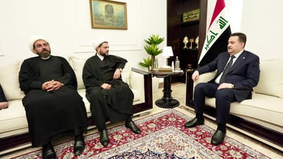 Sudani meets Nujaba as three-man committee takes up weapons file