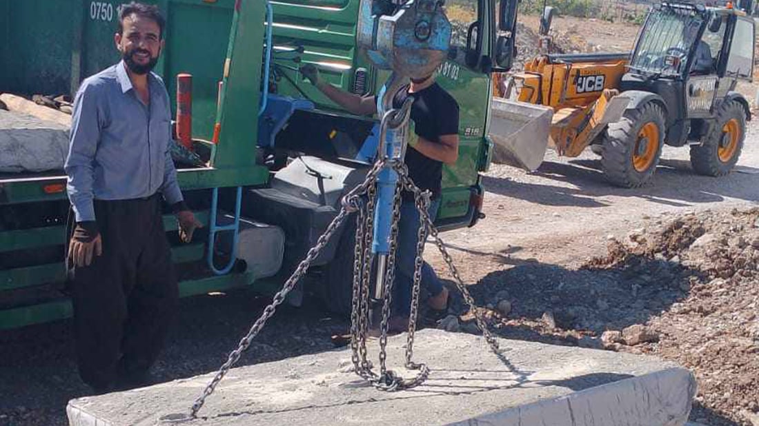 تۆڕی ئاوی خواردنەوە دەگەیەندرێتە شوقەکانی حاجیاوا