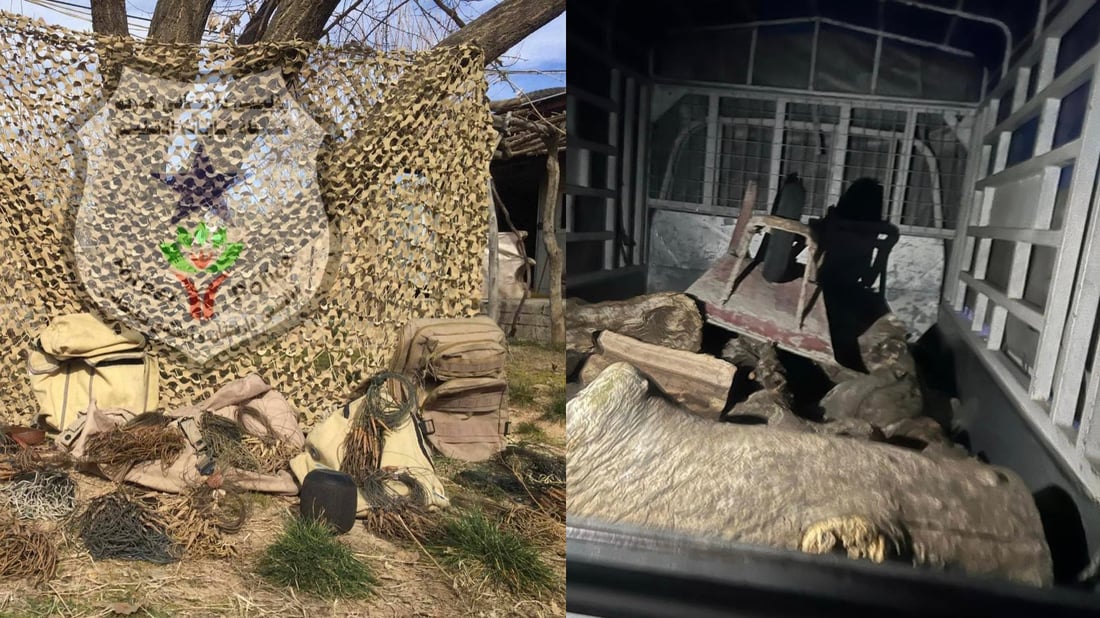 داربڕێک لە چوارتا و دوو راوچی لە قەرەداغ دەستگیر کران 