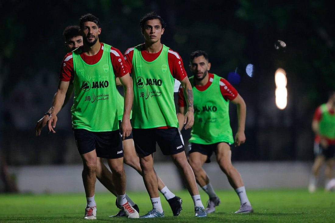 بحضور درجال ويونس محمود.. صور من تدريبات أسود الرافدين قبل مواجهة إندونيسيا