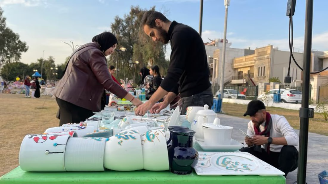 Al-Wissam volunteers host bazaar to support female entrepreneurs