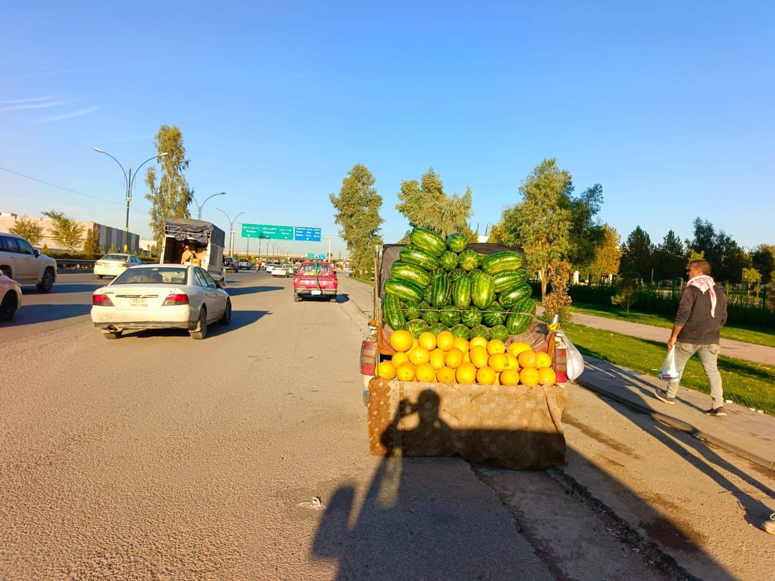 زیادەڕۆیی چەندین شەقامی هەولێر لابران