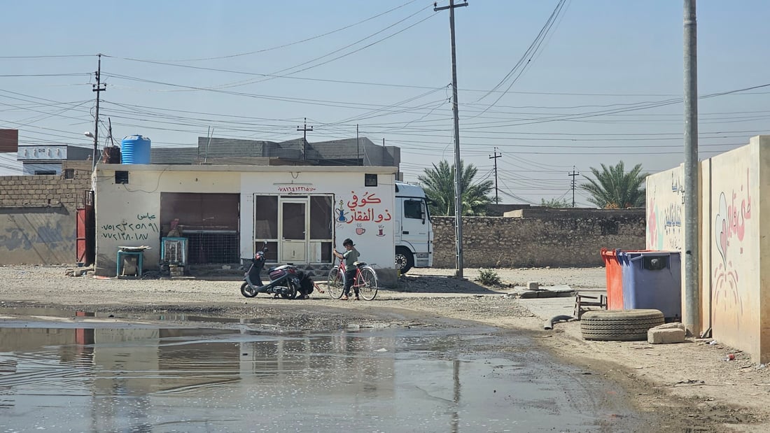 صور من بازوايا وحوار مع أهلها: نريد التحول إلى ناحية لإنهاء المستنقعات