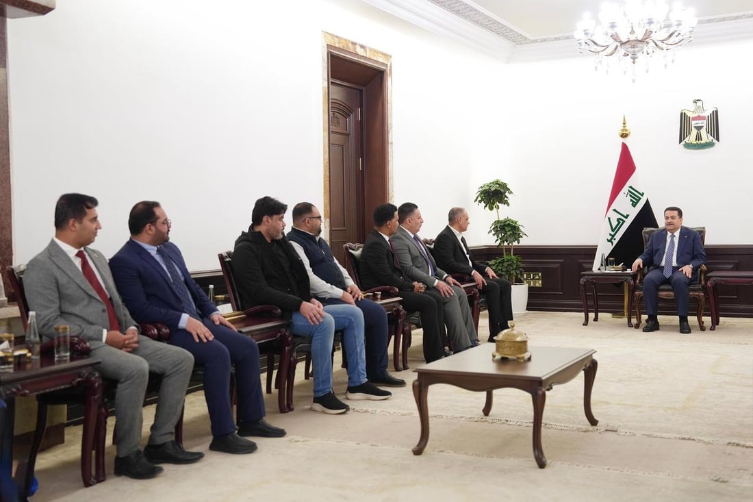 السوداني يجتمع بحركة “نازل آخذ حقي” ويشيد بدورهم الداعم