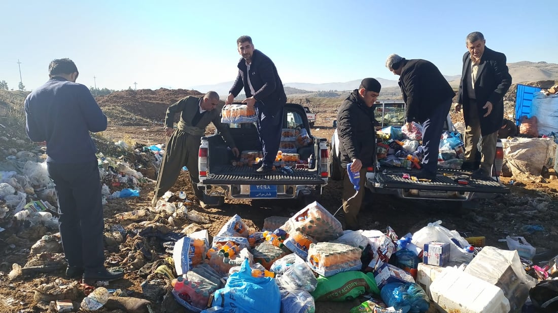 لە پیرەمەگرون تۆن و نیوێک خۆراکی بەسەرچوو لەناوبرا