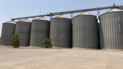 یەکەم وەجبەی گەنمی جوتیاران لە سایلۆی هەولێر وەرگیرا