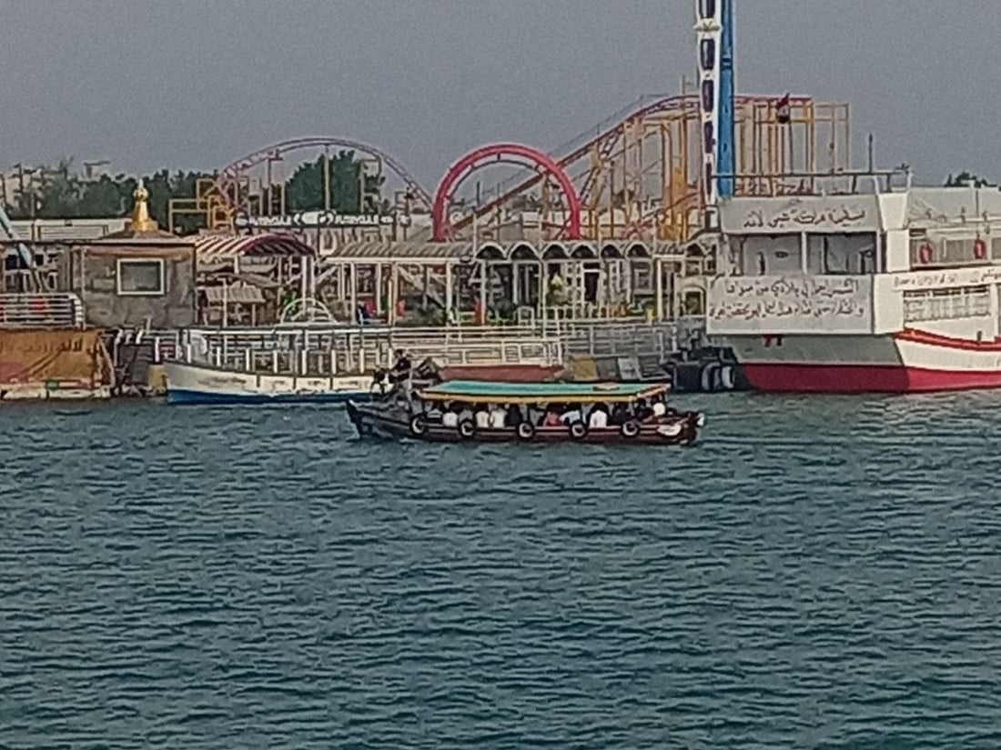 عطل في الفتحة الملاحية لجسر التنومة.. البلم العشاري أنقذ الموقف مؤقتاً (صور)