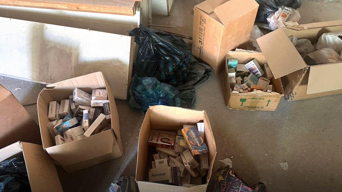 لە سۆران کۆگایەکی نهێنی دەرمان و نۆرینگەیەکی پزیشکی داخران