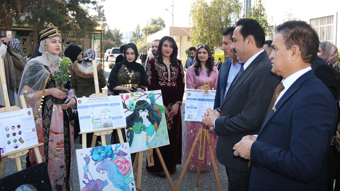 باران و سه‌رما چالاكییه‌كانى هه‌فته‌ی ژینگه‌یی هه‌ولێری كه‌مكرده‌وه‌