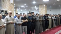 فيديو من شارع الأربعين في تكريت.. جامع الهدى يقيم صلاة ا...