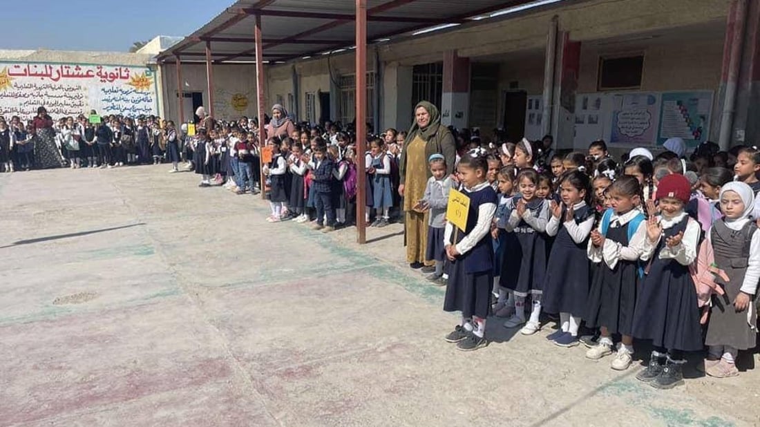 صور: ابتدائية البنات الوحيدة في هور رجب تكاد تنهار.. استغاثة بالآباء