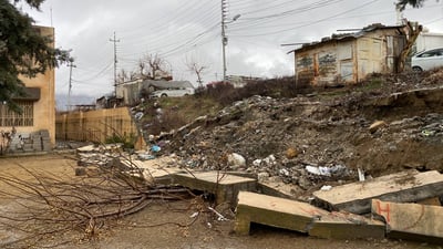 لە سۆران دیواری قوتابخانەیەک لەکاتی دەوامدا رووخا