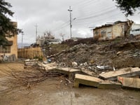 لە سۆران دیواری قوتابخانەیەک لەکاتی دەوامدا رووخا