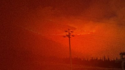 Fire ravages an estimated 49 acres of land in Sulaymaniyah’s Goizha Mount
