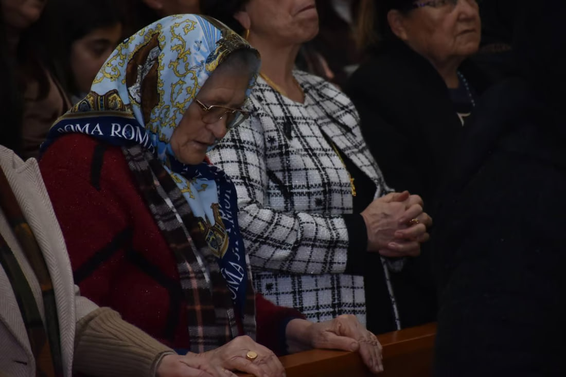 Photos: Somber Christmas Mass in Hamdaniya