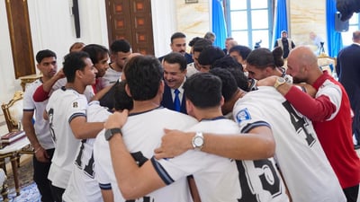 الحكومة تقرر منح لاعبي المنتخب جوازات دبلوماسية ومنازل ونصب تذكاري