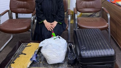 التهريب مستمر رغم الحرب.. اعتقال أجنبية بحوزتها 3 كيلو كرستال في الشلامجة