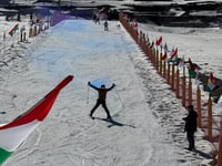 پێنجەمین فێستیڤاڵی بەفر لە چیای کۆڕەک دەستیپێکرد