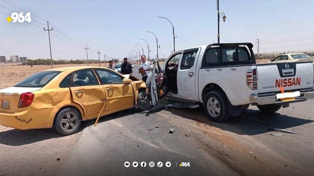 بەهۆی رووداوێکی هاتوچۆوە حەوت کەس بریندار بوون