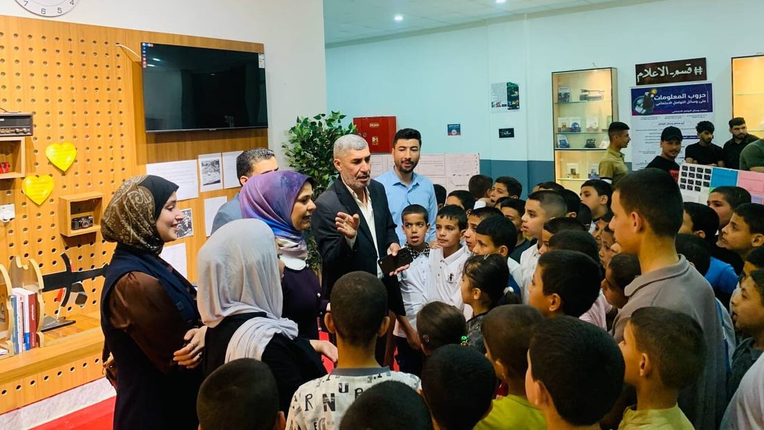 Tikrit University hosts Baiji students for World Book Day celebration