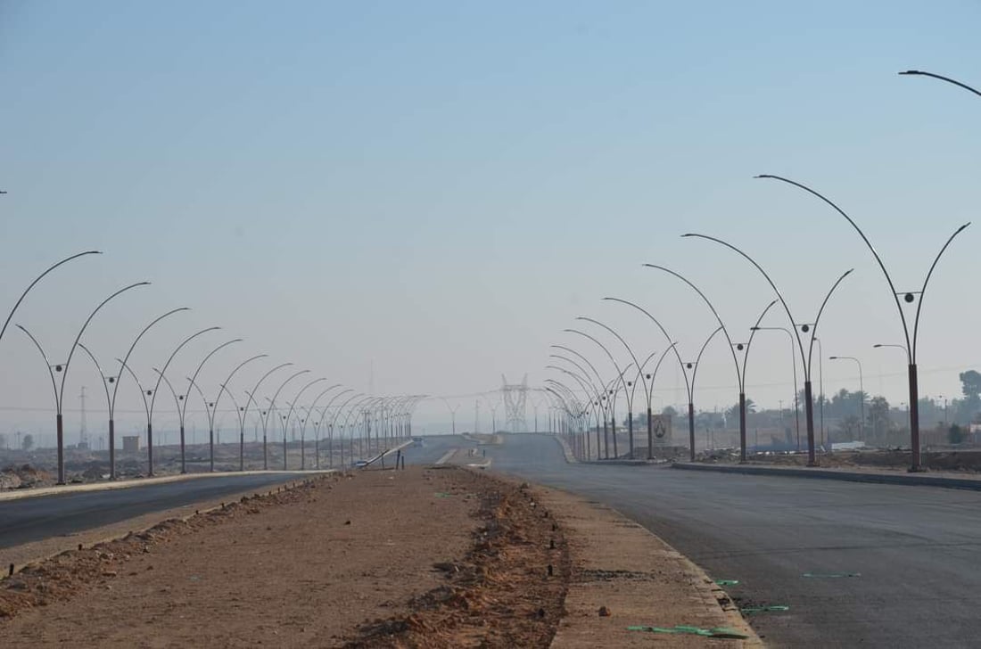 صور من إعمار “حقلانية حديثة”.. اكمال شارع 100