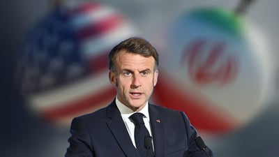 ماکرۆن داوای گفتوگۆی راستەوخۆ لە نێوان واشنتن و تاران دەکات