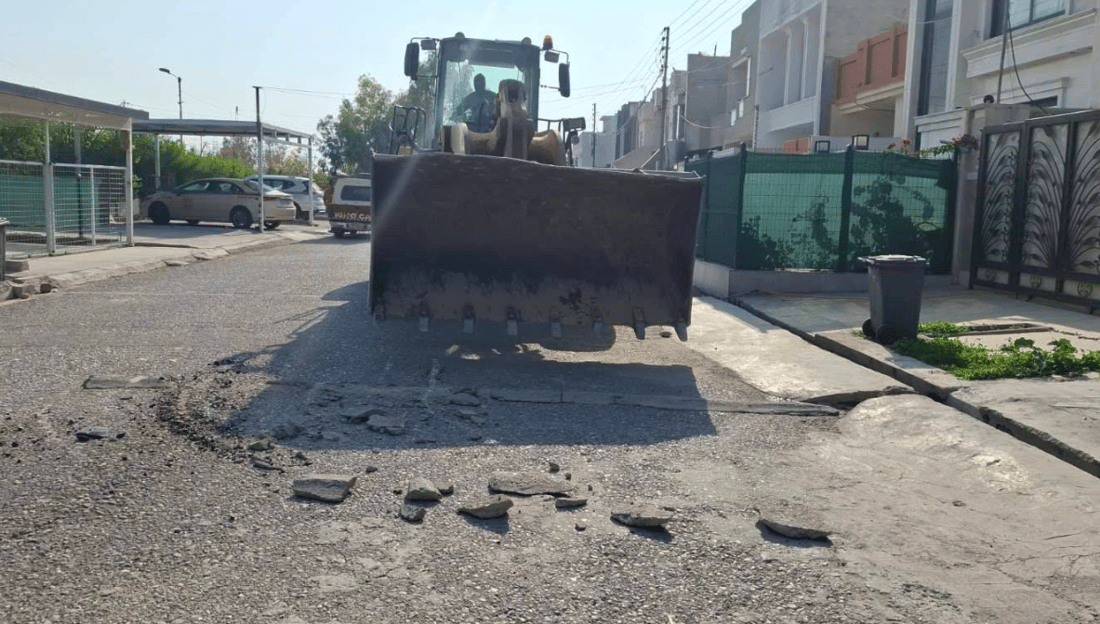 ژمارەیەک تاسەو کەپر و کابینەی زێدەڕۆ لادران