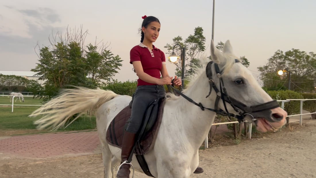 Kirkuk local turns her childhood love of horses into training career