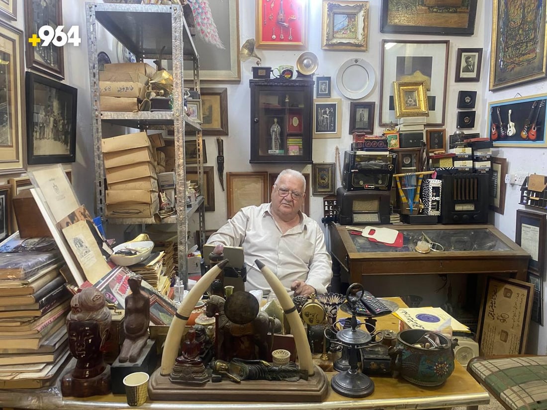 صور: 964 تحاور وريث أسطوانات “جقماقجي” العريقة.. 100 عام من الموسيقى في بغداد