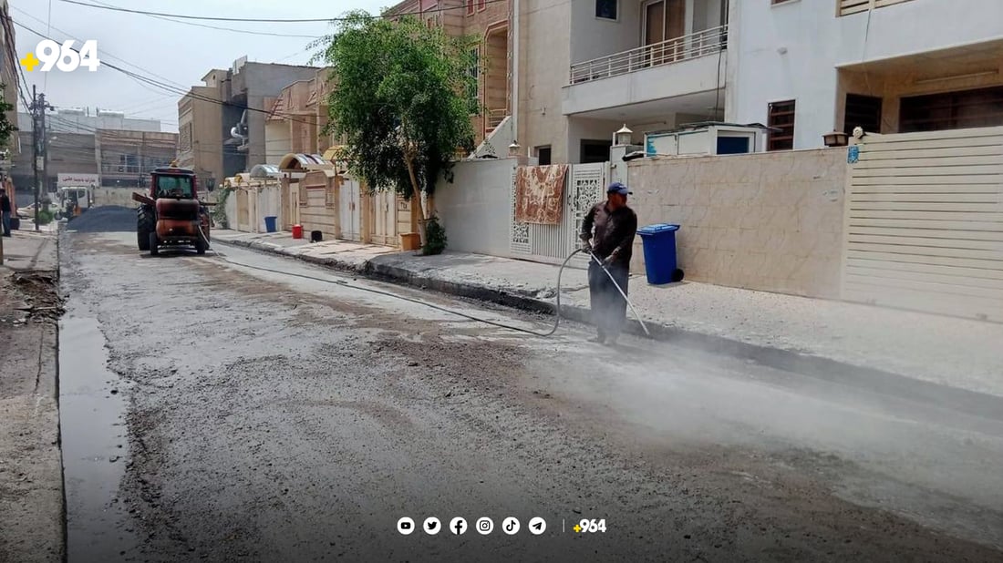 چەندین گەڕەک و شەقامی هەولێر قیرتاو دەکرێنەوە