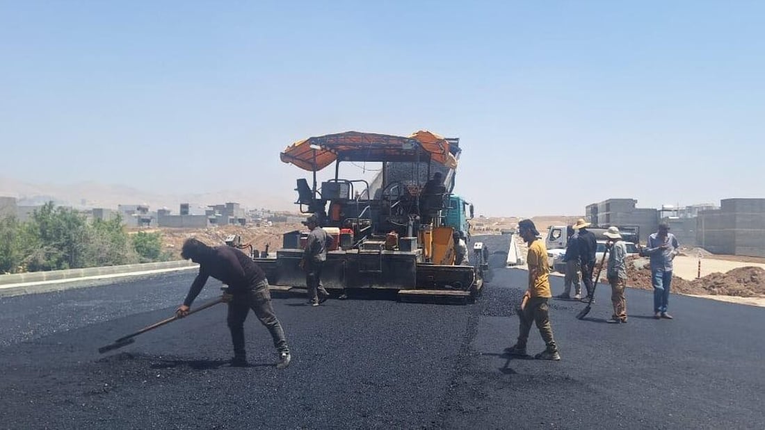 پڕۆژەكەى شەقامی هەواری شار دوو فولكە لەخۆدەگرێت