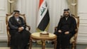 قيس الخزعلي وعادل عبد المهدي بالزي العربي.. نقاش في السياسة والاقتصاد والأمن