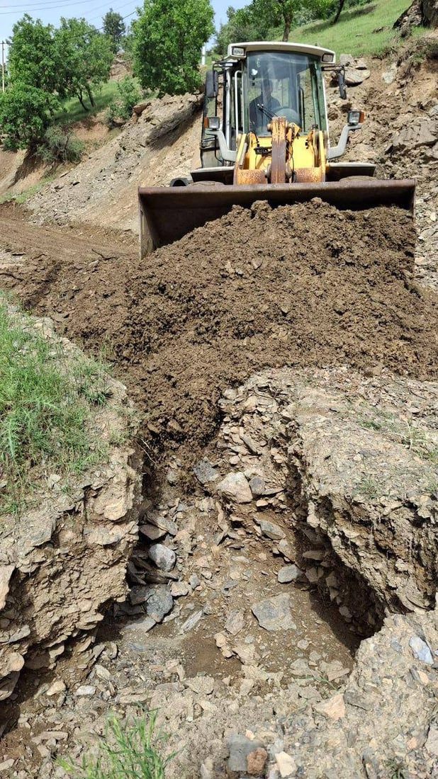 باران و لافاو زیانی بە چەند رێگایەکی سۆران گەیاند