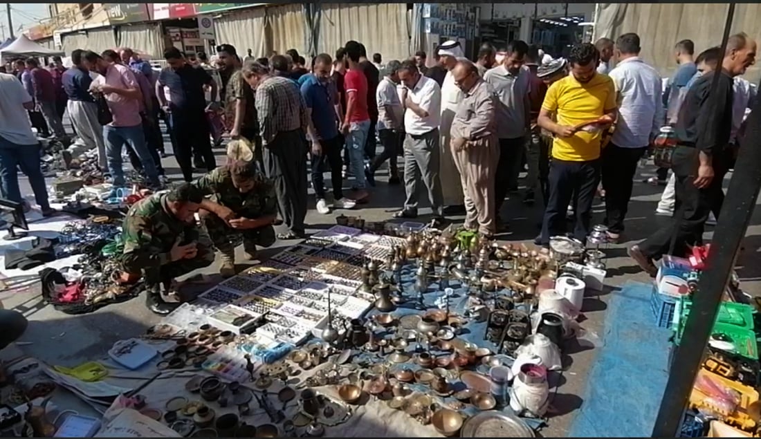 سوق المستعمل في أربيل: الأثرياء يجددون.. والفقراء يشترون (فيديو)
