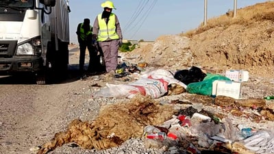 هه‌ر كه‌سێك پاشماوه‌ى قوربانیكردن له‌ سه‌ر شه‌قام فڕێبدات قوربانییه‌كه‌ى دروست نییه‌