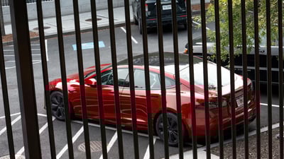 کۆشکى سپى تێسلا سوورەکەى سەرۆکى خستە مەزادەوە