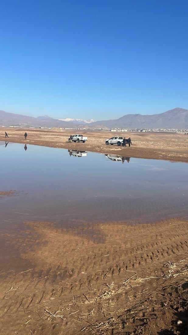 کۆمەڵێک گۆمی ئاو و سیپەی راوچییان لە دەشتی دێلیزیان تێکدران